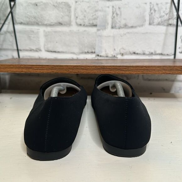 CityClassified Comfort Faux Suede Velvet Flats Wide 7.5W - Picture 5 of 8